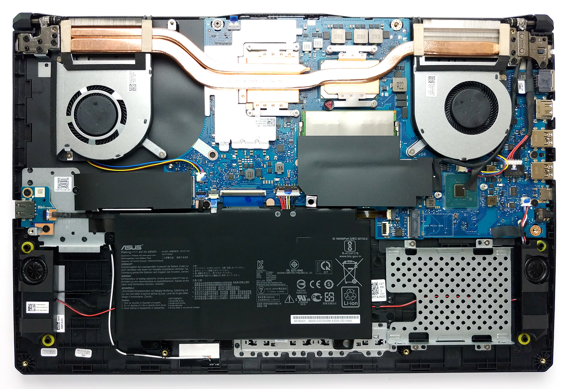 How to replace and fix ASUS FX706L HDD Cable Hard disk drive (ASUS TUF Gaming F17 (FX706))